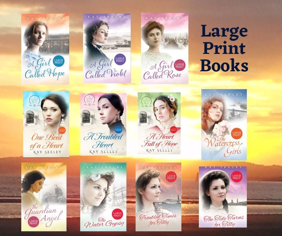 KaySeeley1's tweet photo. Be swept away to another place, another era with one of our atmospheric historical novels in paperback, audio or Large Print. Easy to buy and easy on the eye. https://t.co/K6FFGYDjSS 
Audio https://t.co/tAHIkuBKxc #seniors #LargePrint https://t.co/OJ5RUDFksi