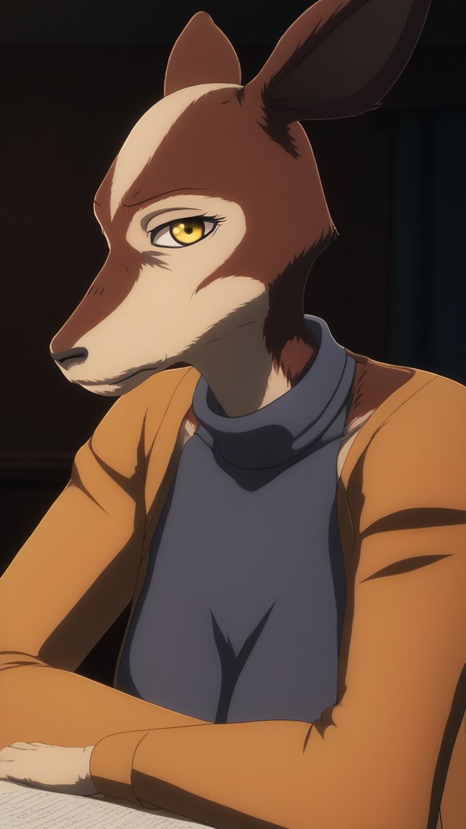 RimesLukas55281's tweet photo. OKAPI AI PICK HERE  #beastars #furryporn #furryarts #beastarsNSFW #FURRY #aifurryartist #aifurry #furry #Okapi #bigtitsmomِ  #pussy https://t.co/R2fiZVk0fl