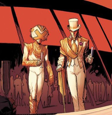 dark_dfuck's tweet photo. no one can tell me those weren’t wedding suits https://t.co/Vpo064ProI