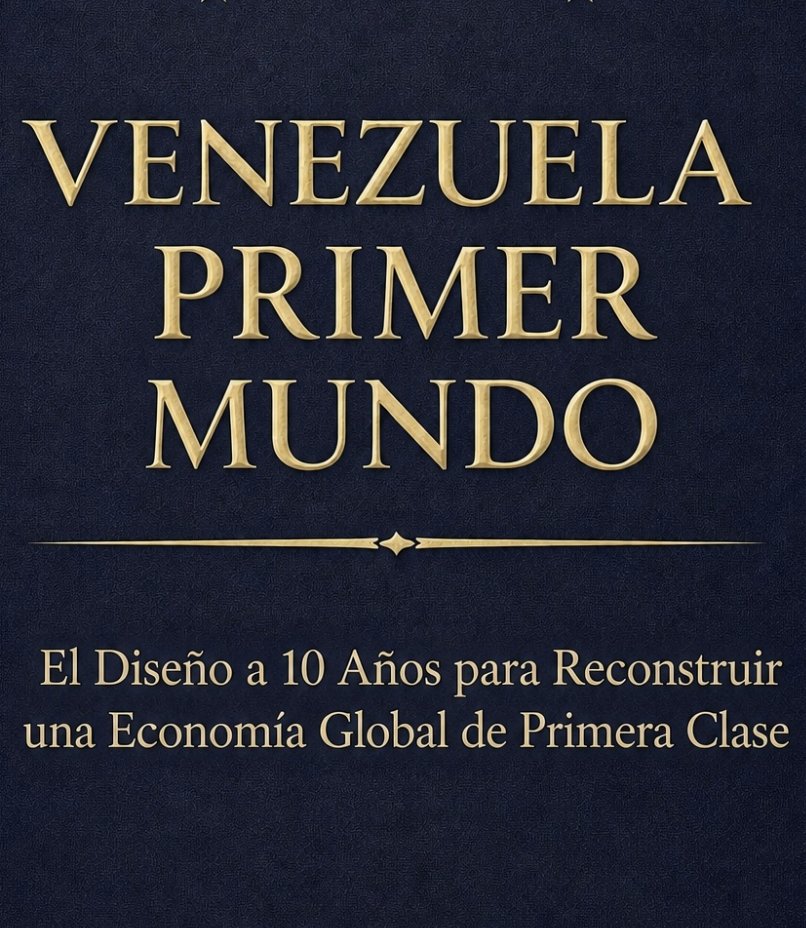 RobertoSmithP's tweet photo. Venezuela no necesita más politiquería. Necesita un plan claro y directo para salir del subdesarrollo en 10 años. 
Presento mi plan.
Se llama Venezuela Primer Mundo.

• US$6 billones de inversión privada en 10 años. Inversiones como en DUBÁI.
• 14 sectores. Desarrollo integral como TEXAS.
• 10 millones de barriles de petróleo. El PRIMERO DEL MUNDO.
• 25.000 nuevas escuelas de primer mundo. Educación como JAPÓN.
• Integración económica, energética, comercial, militar y estratégica con los ESTADOS UNIDOS.
• Fondo patrimonial de riqueza para cada venezolano. Como NORUEGA.
• Turismo de primera generador de riqueza como ESPAÑA.
• Orden y cultura como SUIZA, ALEMANIA.
• Un gobierno pequeñísimo, concentrado en defender la propiedad privada, la seguridad jurídica, el orden y la estabilidad. Como SINGAPUR.

Un milagro económico, social y cultural. 30 millones de millonarios progresando.

No a la politiquería. Sí a ser del Primer Mundo.

https://t.co/LnN3pKQd7g