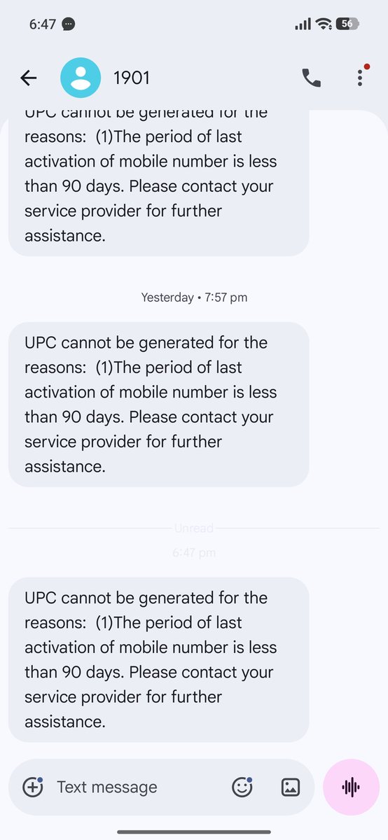 Manzarkamal662's tweet photo. @bsnl_care यही आरहा है लिख के बार बार थक गया हु sms कर कर के https://t.co/v6Fbtd6yIA