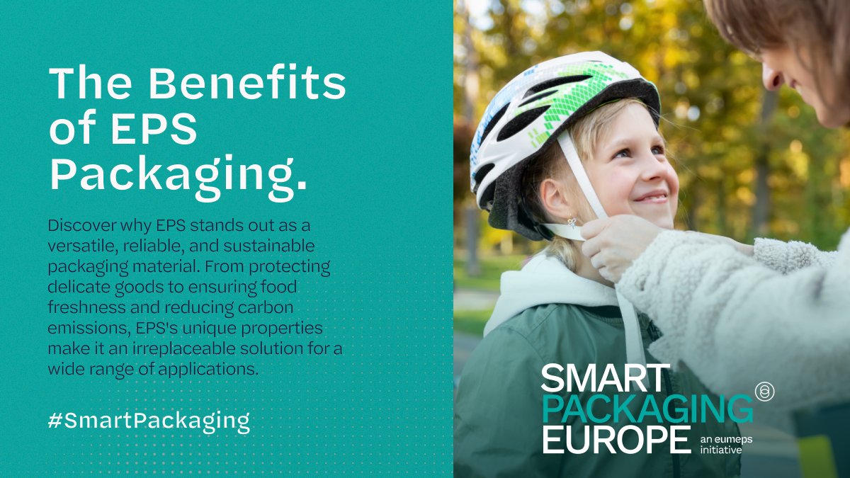 SmartPackEU's tweet photo. 🛡️ Packaging for white goods must manage impacts throughout transport and handling.

EPS combines shock absorption, compressive strength and mouldability to help protect vulnerable parts of large appliances.

🔎 Learn more:
https://t.co/a1y4441P8h
#EPS #Packaging #WhiteGoods https://t.co/yPLCuuYP3A