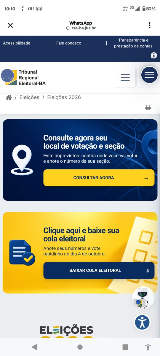troff10's tweet photo. Como assim baixar cola se eu não posso levar o celular pra urna pra olhar a cola?? Que contradição é essa????????
#eleicoes2026
#tse
@TSEjusbr https://t.co/hqF76bJDbu