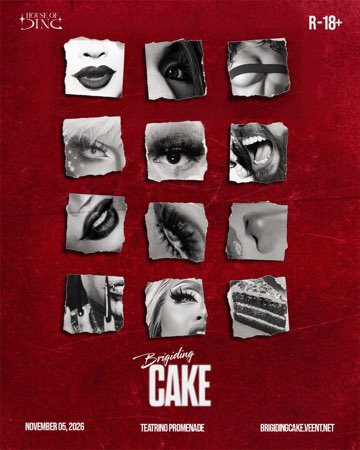 brigiding's tweet photo. LET THEM EAT CAKE. 🍰
A celebration of excess, pleasure, rebellion, and unapologetic self-expression.

You don’t want to miss this! Strictly R-18!!!
Get your tickets now at https://t.co/oZ1Z2nstrF https://t.co/6ZJR7xeGlV