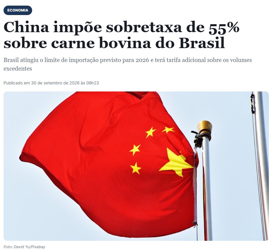 leandroruschel's tweet photo. Descondenado é tão hábil na política externa que consegue tomar taxação dos EUA e da China ao mesmo tempo. https://t.co/DKtweFyYFi