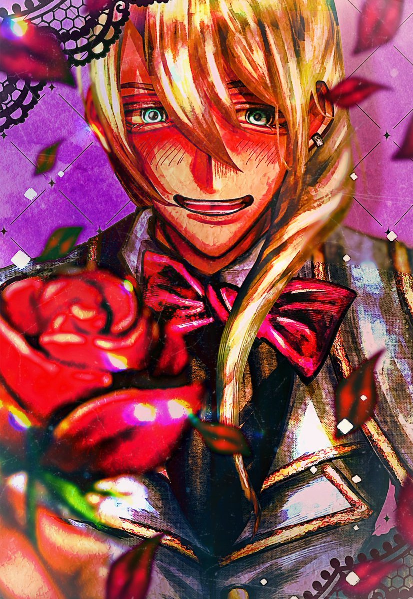 hajime_no_u's tweet photo. 今月の牙琉兄弟は💜🩷な雰囲気💟
来月はもっとお絵描き頑張りたいな~❣️

#今月描いた絵を晒そうㅤ https://t.co/86rVM7yEI0