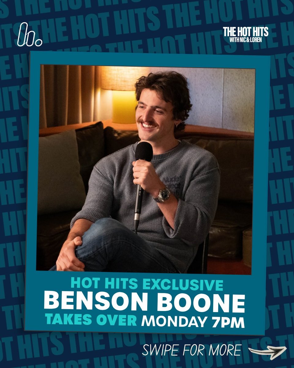 BensonJP_Fan's tweet photo. さらに、前日の10月5日(月)現地時間19時からは、Hit Networkの『The Hot Hits with Nic &amp; Loren』にも登場予定📻🇦🇺

同番組はApple Podcastでも配信されています。

📷 thehothitsau / Instagram https://t.co/WvhAkbz1EW