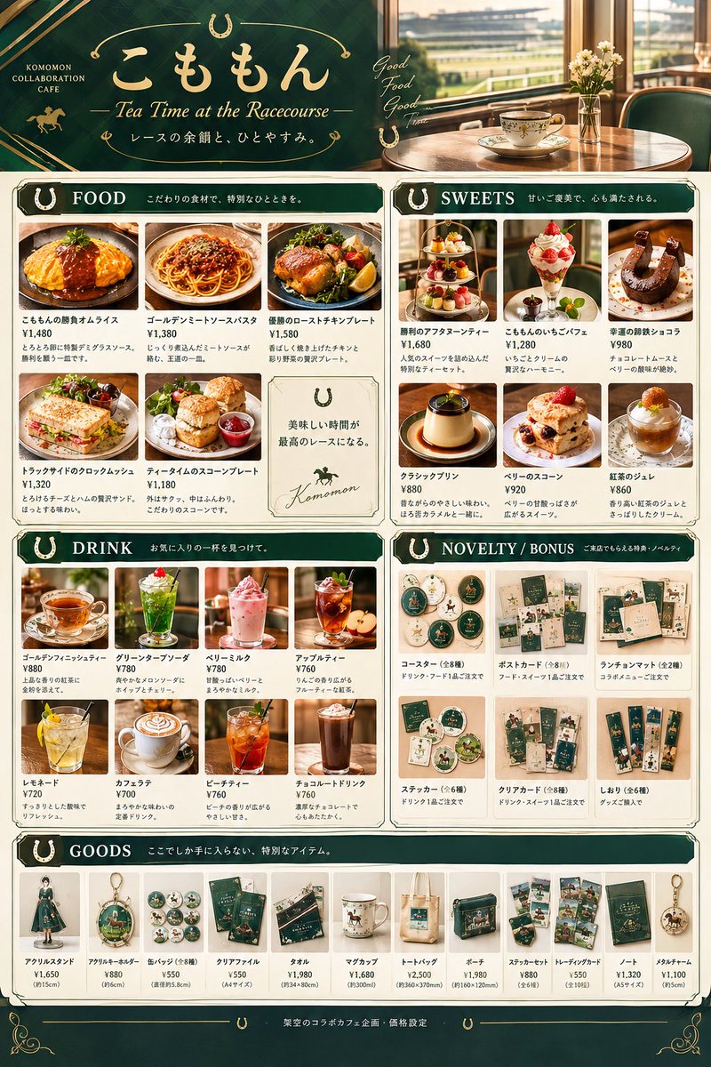 comomooru's tweet photo. チャッピー君で架空コラボカフェを作ってもらったらこうなりました https://t.co/z43HwVntNk