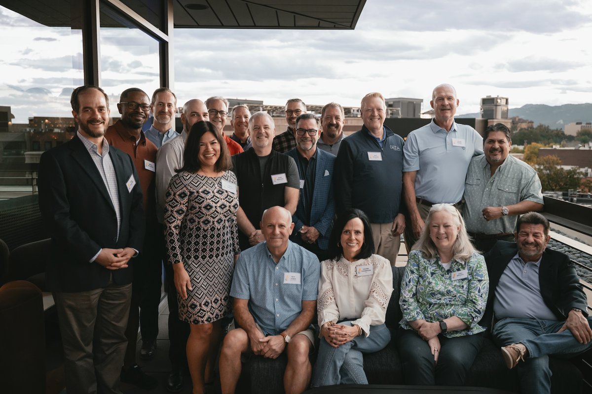 LPPCorg's tweet photo. CEOs of LPPC member utilities convened in Fort Collins, Colorado, over the weekend for LPPC's fall CEO meeting, hosted by @PRPAuthority.

Lanny Nickell, President & CEO of @SPPorg, joined the group to discuss challenges every public power utility now faces, inside or outside an organized market.

→ How much new load is firm enough to plan around?
→ What can flexible load and conditional service contribute to reliability?
→ Who should pay for the generation and transmission that new load requires?

LPPC thanks Lanny for sharing his expertise and for his leadership as public power works to meet unprecedented demand while maintaining its core commitment to reliable, affordable electricity.