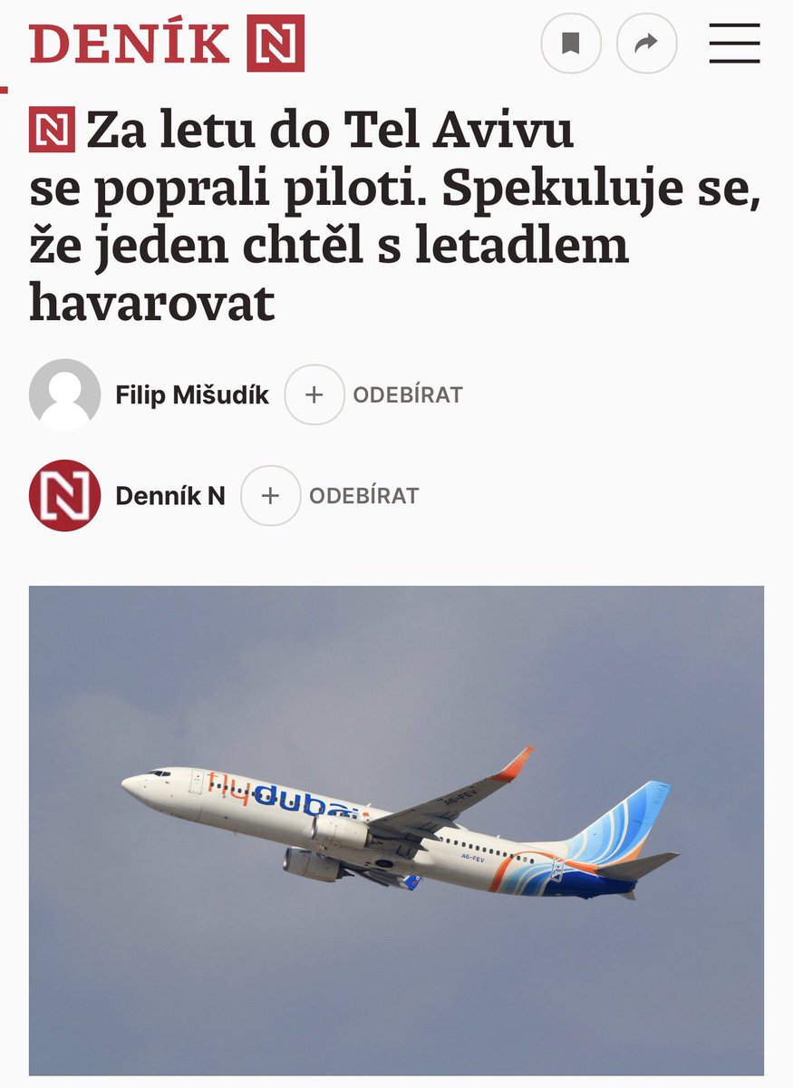 tomaskubin_'s tweet photo. Tohle je mazec. Teď je 15:22, celý svět už ví, o co šlo, ale pro “enko” se poprali piloti. 😳 https://t.co/L75cojBpQn