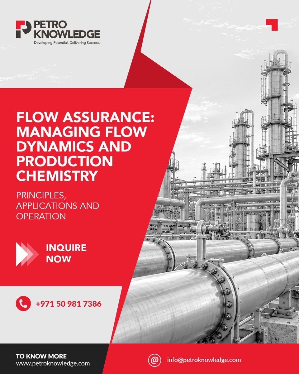 petro_knowledge's tweet photo. Strengthen your flow assurance expertise with PetroKnowledge. Explore pipeline integrity, multiphase flow, corrosion control and production chemistry.

https://t.co/iLCae8xudd

#FlowAssurance #OilAndGas #PipelineEngineering https://t.co/4QQTMwDRSy