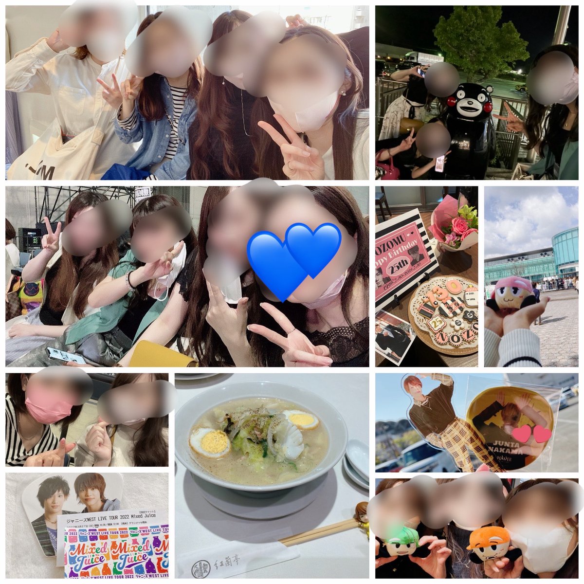 6v6_87's tweet photo. わたしの青春で支えになってくれて本当にありがとう！グループを続けないっていう発表を聞いても、通夜コンの方がしんどかったねって思ったよ（笑）楽しいも悲しいも辛いも幸せも全部覚えておくね！嫌な言葉は聞きたくないのでわたしも一旦畳みます！！
出会ってくれたお友達も全部宝物(б∀б)♡ https://t.co/BcTrKRpOZg