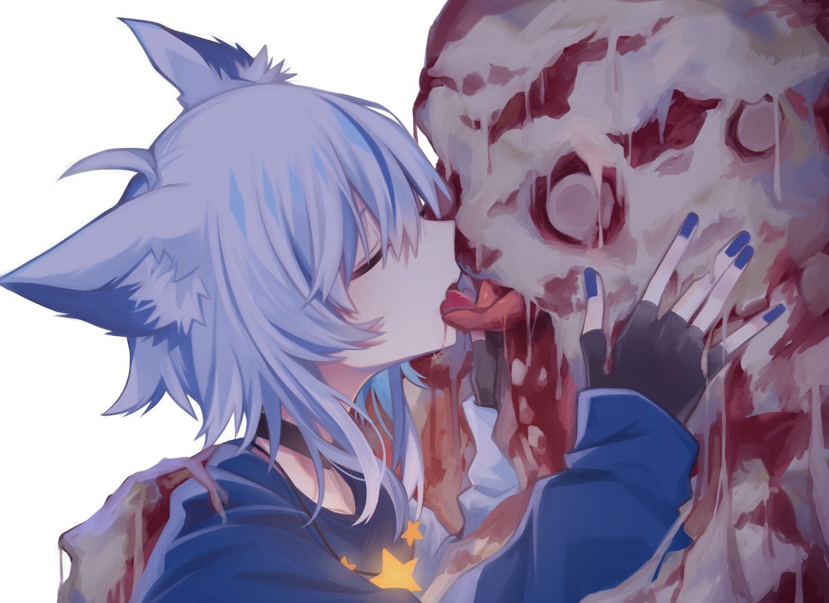 Asano_yoru's tweet photo. Corruption https://t.co/DDfli30xWx