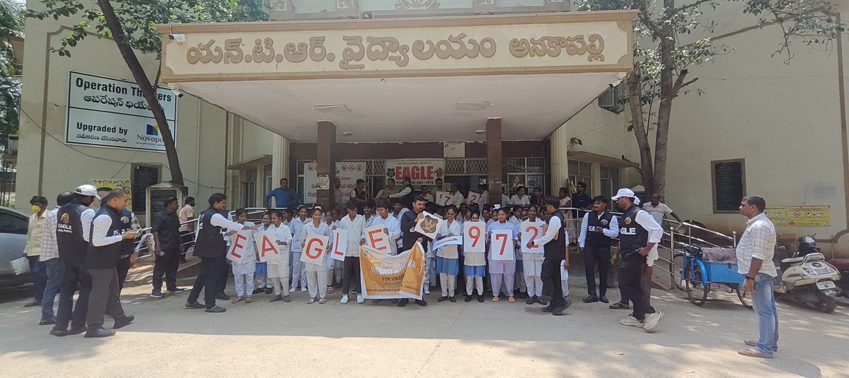 mybvizag's tweet photo. My Bharat Visakhapatnam organised awareness program on Nasha Mukt Bharat 
#NashaMukt
#mybharat
Ministry of Youth Affairs and Sports, Government of India https://t.co/VgEuKFGAct