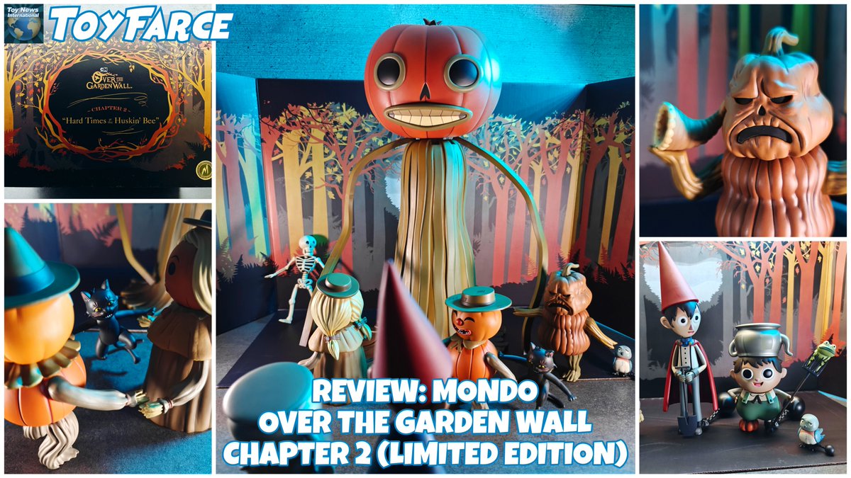toyfarce's tweet photo. TOYFARCE REVIEW:
MONDO OVER THE GARDEN WALL CHAPTER 2 (LIMITED EDITION) FIGURE SET!
https://t.co/feUdj5PhTa
#toyfarce #mondo #overthegardenwall #chapter2 #hardtimesatthehuskinbee #pottsfield #pottsfieldpumpkins #wirt #greg #wirtjr #beatrice #enoch https://t.co/HQEF1DmSUC