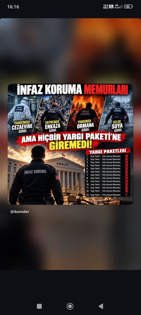 SametOZCAN23's tweet photo. #infazkorumamemurlari hakkımız olanı istiyoruz fazlasında gözümüz yok. https://t.co/A2hWGxOlJx