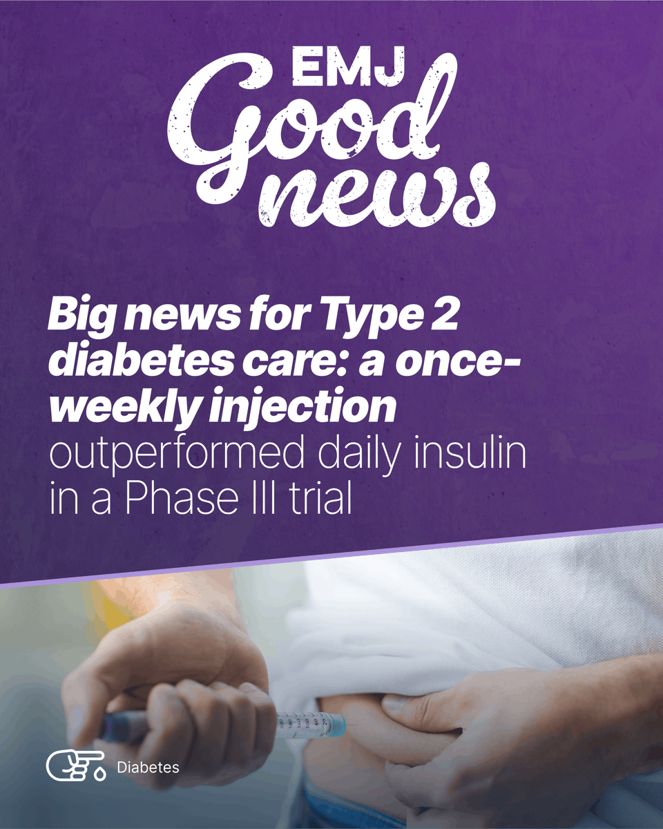 EMJReviews's tweet photo. Could a weekly injection ease two major barriers to starting insulin - treatment burden and weight gain?

A once-weekly icodec-semaglutide combination cut HbA1c more than daily glargine, with less hypoglycaemia.

Explore the findings: https://t.co/vJVcgdSGJC https://t.co/FKexokogIO