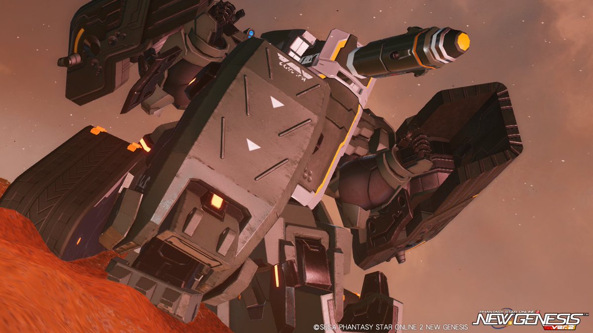 kagarino111's tweet photo. 一発撃てたらオイラの勝ちよ
止めなきゃ終わりの自走砲
#PSO2NGS_SS
#キャストはいいぞ https://t.co/L8yvfKaomC