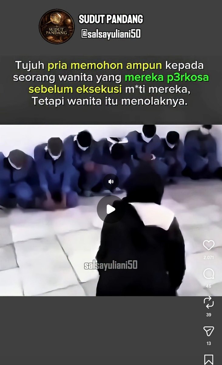 IndoagainstLGBT's tweet photo. liat? pake sistem islam pemerkosa di hukum mati. HAM?  KOMNAS PEREMPUAN?  JURNAL PEREMPUAN?  TERUS APALAGI YG TERAFILIASI WESTARD? WANITA DI SEKAP 3 TAHUN PENUH LUKA AJA DI ANGGAP NYA BELUM MASUK KATEGORI PENYIKSAAN, CEWE BERK0NT0L AJA DI BELAIN MULU.  WOKE KUNYUK. https://t.co/vKSnE3hkMj