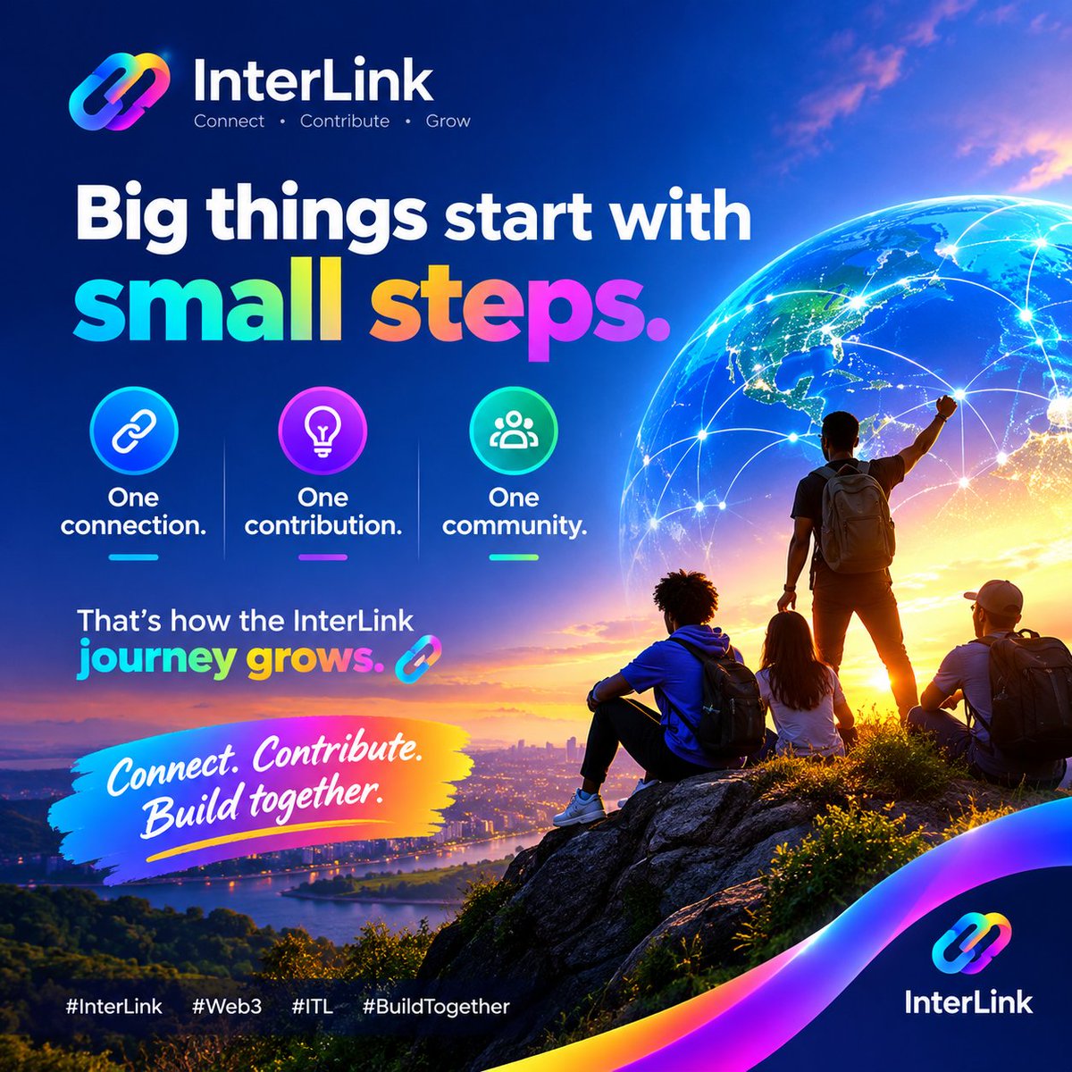 ijeomafranlk's tweet photo. Big things start with small steps. 🚀

One connection.
One contribution.
One community.

That’s how the InterLink journey grows. 🔗🌍

#InterLink #ITLG #ITL https://t.co/yJmo2Xo1Aq