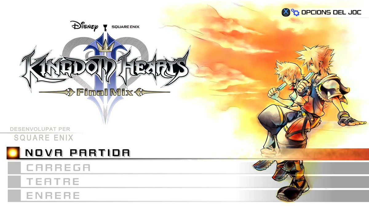 PrCeTrencada's tweet photo. 🟤 El passat 29/09 va fer vint anys (es diu aviat) del llançament a Europa de l'aclamat «Kingdom Hearts II»! Un dels #videojocs més estimats de la saga que, gràcies al @SilvestreAndreu i el suport del @PrCeTrencada, podeu gaudir completament en #català! 👉 https://t.co/zIIrnpAJ5G https://t.co/OH1HbxiCG2