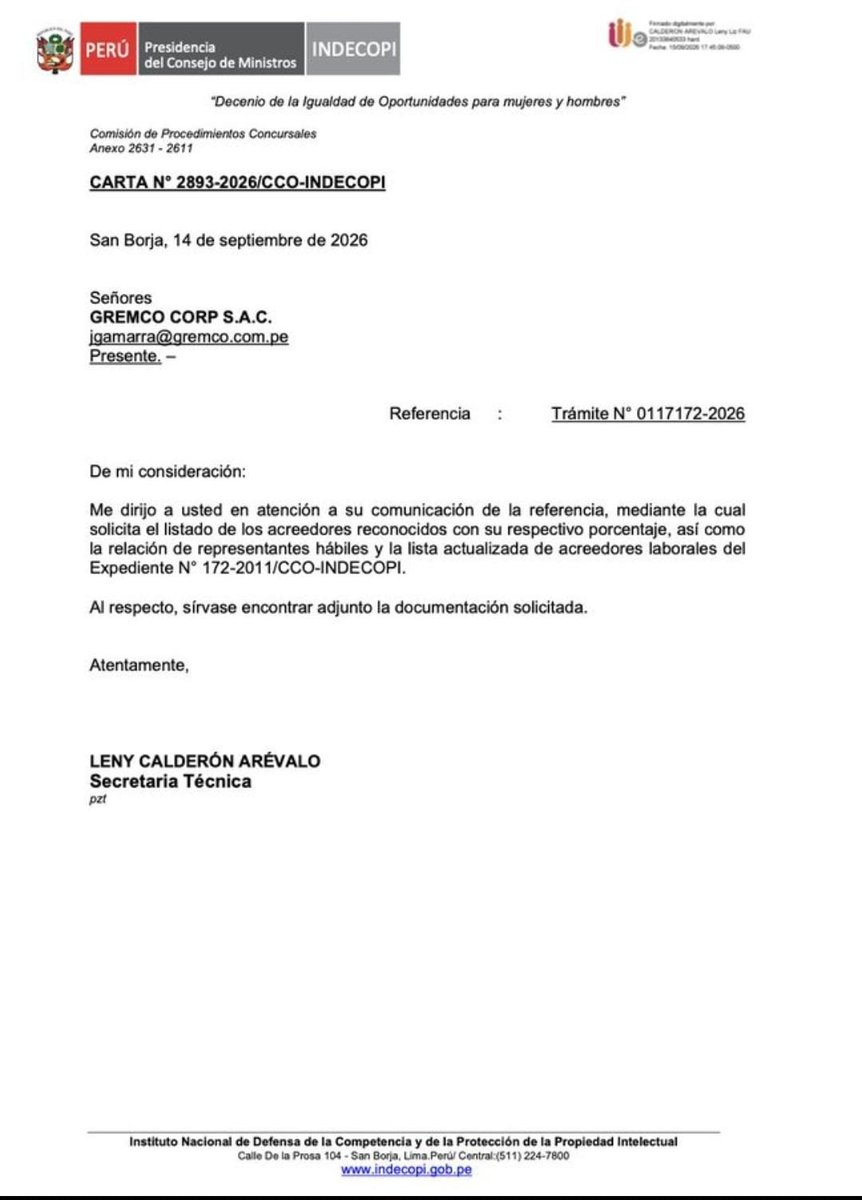 DavidSilvaCas's tweet photo. @ElPapvGrone Se dieron el lujo de quebrar a miles de empresarios y ex-trabajadores y de todos los peruanos. Pregunto se tiene para pagar despidos anticipados y no sus deudas? @SUNATOficial @IndecopiOficial https://t.co/sV04KR0Y50