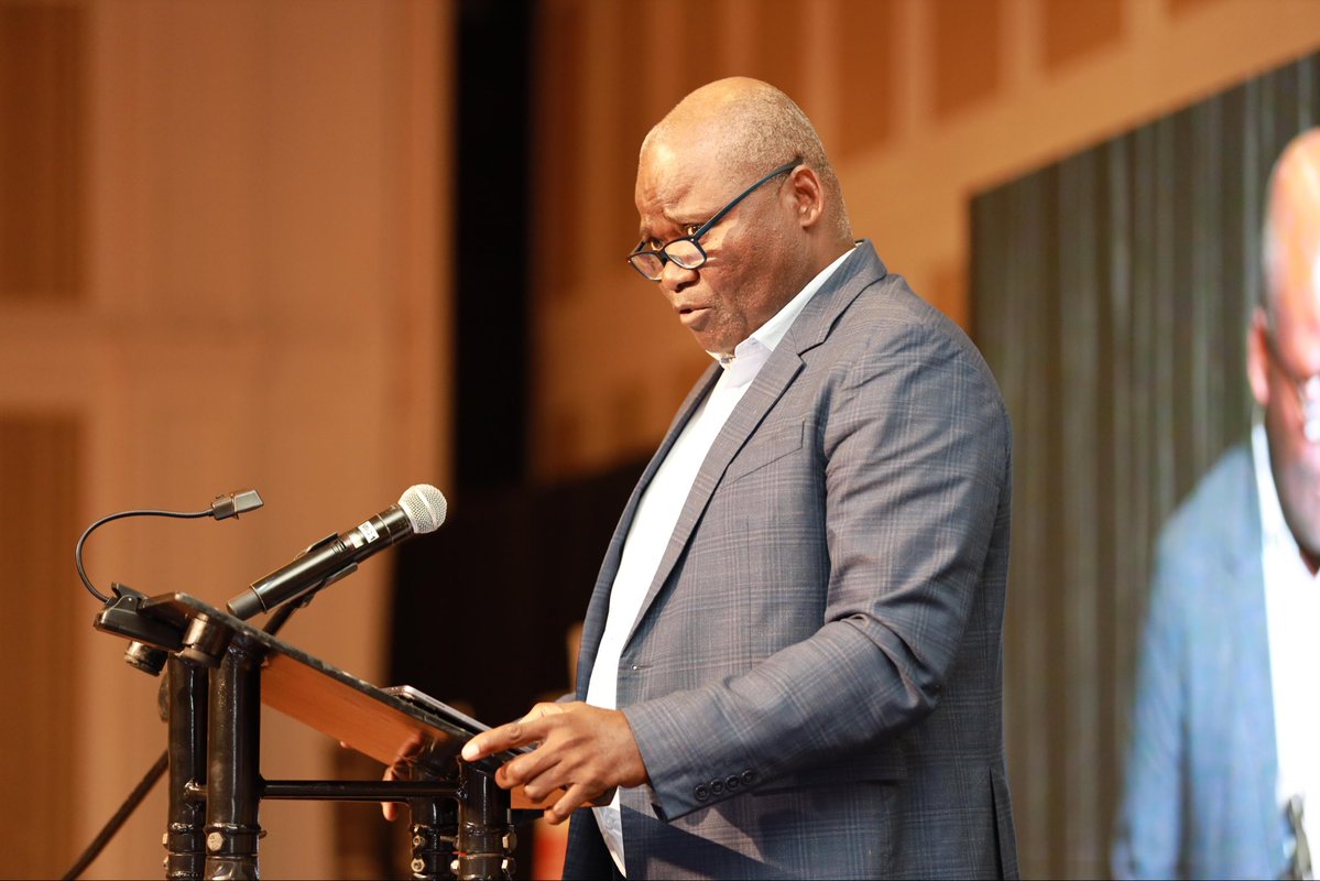 SALGA_Gov's tweet photo. The event themed "Connecting Policy, Partnerships and Performance”, is also attended by SALGA President, Cllr Bheke Stofile who also delivered the key note address.  He expressed appreciation to Nelson Mandela University the partnership. https://t.co/807HKZhhL1