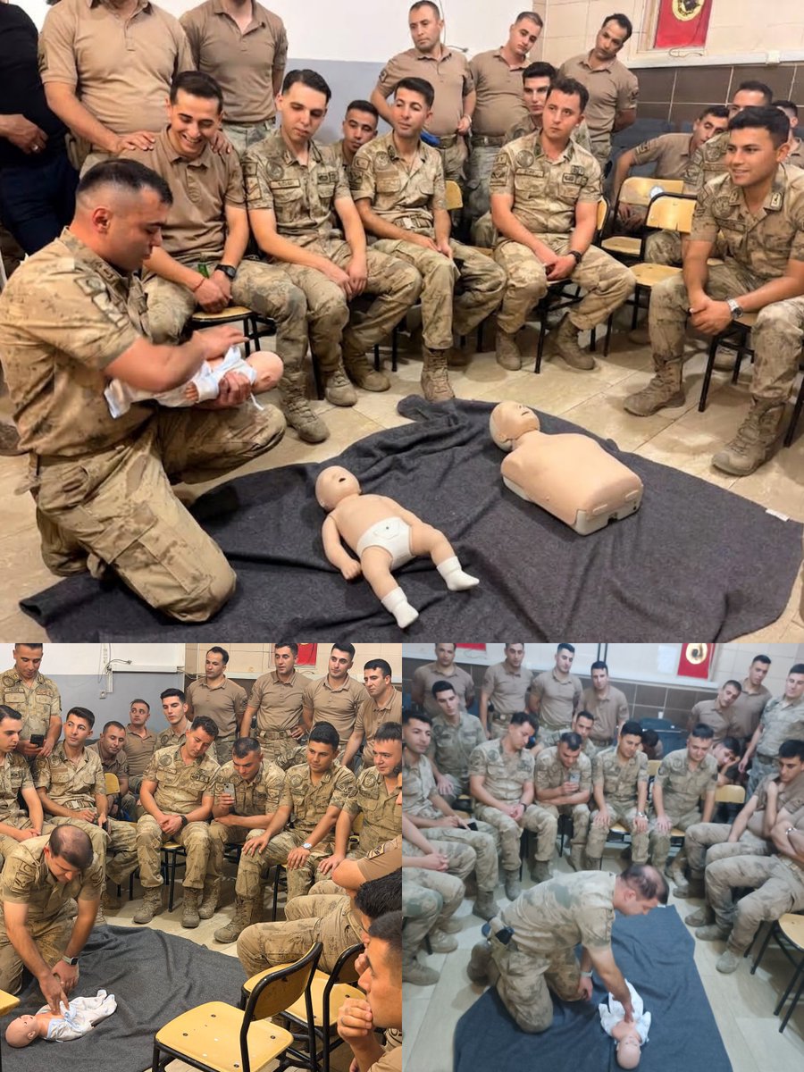 webtasuz's tweet photo. Huduttaki kahramanlara Hayat Kurtaran bir eğitim verildi. 🇹🇷

Uzungeçitte görevli 66 Jandarma personelimize Uludere Milli Eğitim Müdürlüğümüz ile Uludere Halk Eğitim Merkezi iş birliği ile Uygulamalı İlk Yardım Eğitimi verdik 😍🇹🇷💪

#İlkYardım

@BirolEkici73 @uluderekm https://t.co/46a0e0WLIA
