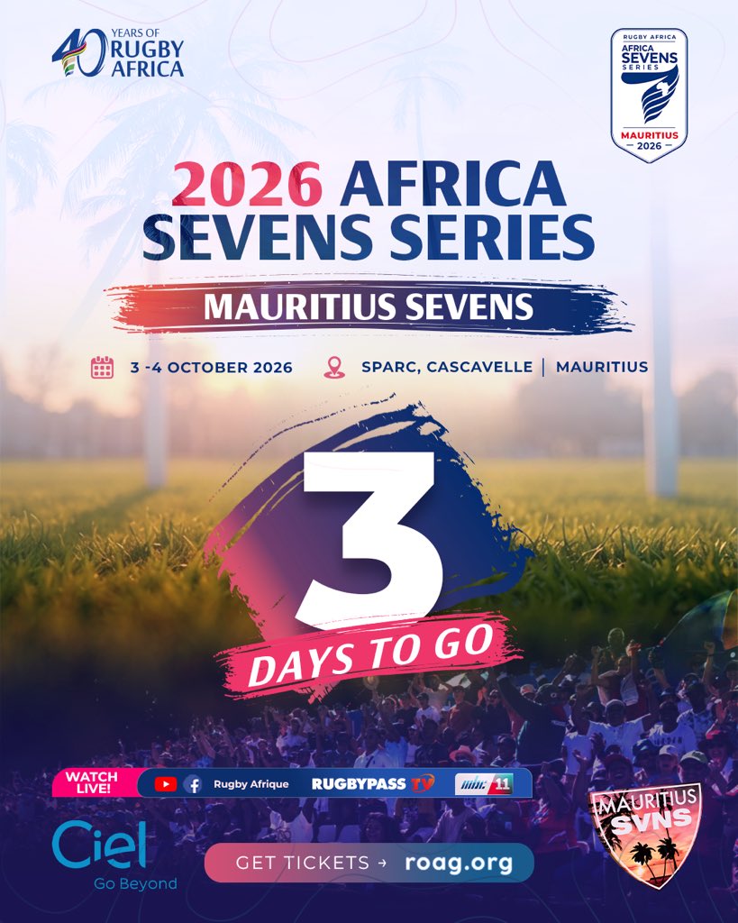 Image for the Tweet beginning: 🇲🇺🔥 3 DAYS TO GO!

The