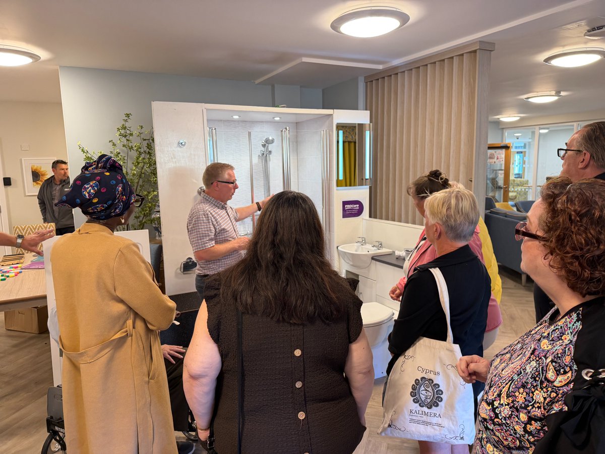 procareltd's tweet photo. 💜 Big thank you to @Housing21 for having us at their Resident Engagement Day. 

We've pulled the day, the research and why accessible bathroom adaptations matter together in our latest blog: https://t.co/hMRFZQBTxY

#Housing21 #ResidentEngagement #AccessibleHousing https://t.co/7ydyfwsah5