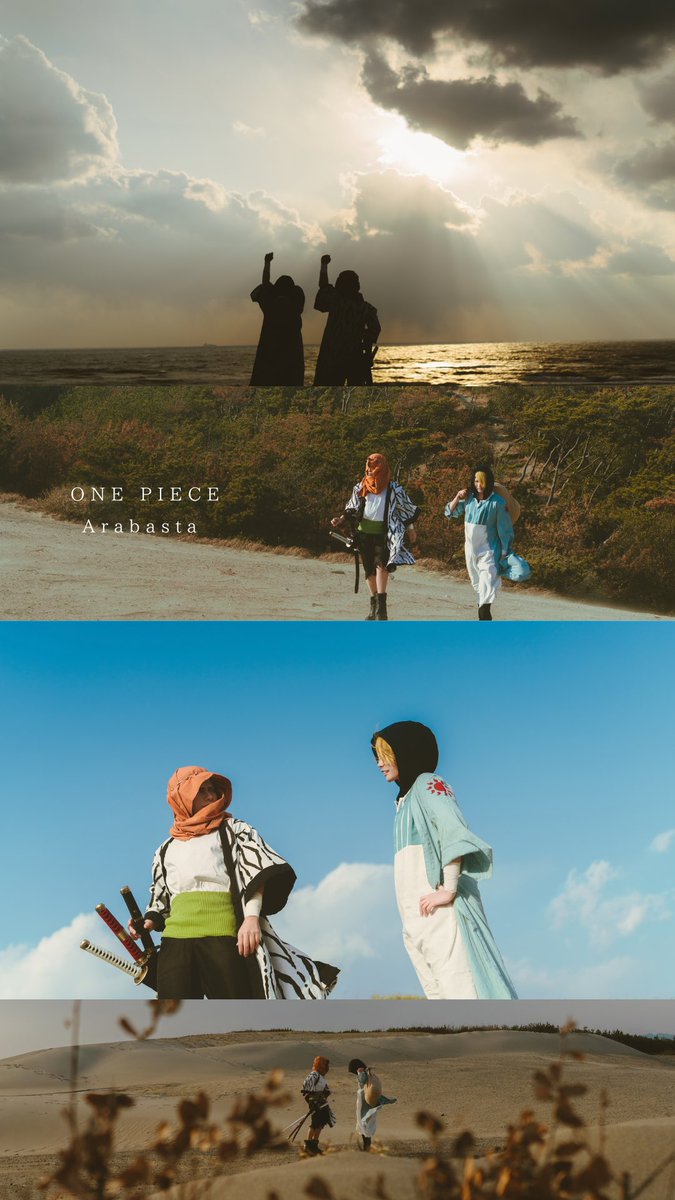 poncha1230's tweet photo. 【cos】ONE PIECE 
アラバスタ
Zoro @moca_ams_m 
Sanji @tokoro10sinta 
______________

守るための戦い https://t.co/JvHPBEV1k9