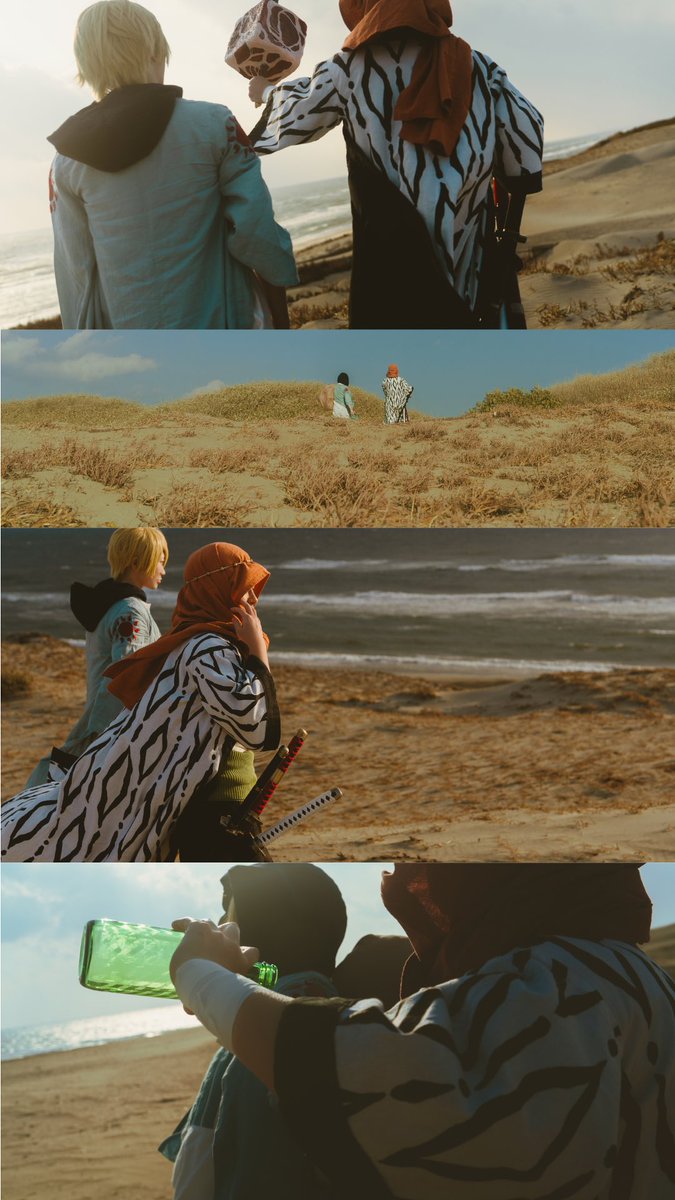 poncha1230's tweet photo. 【cos】ONE PIECE 
アラバスタ
Zoro @moca_ams_m 
Sanji @tokoro10sinta 
______________

守るための戦い https://t.co/JvHPBEV1k9