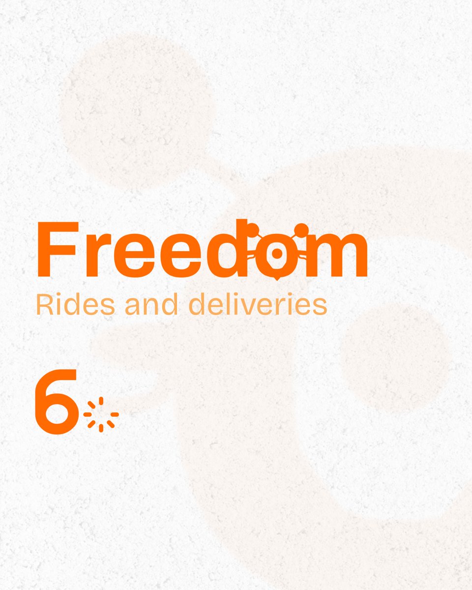 Freedomridegh's tweet photo. Rides for you. Deliveries for whatever you are sending.

One app. Six days.

#MoveFreely #Accra #ghana https://t.co/9I1nN9dnvM