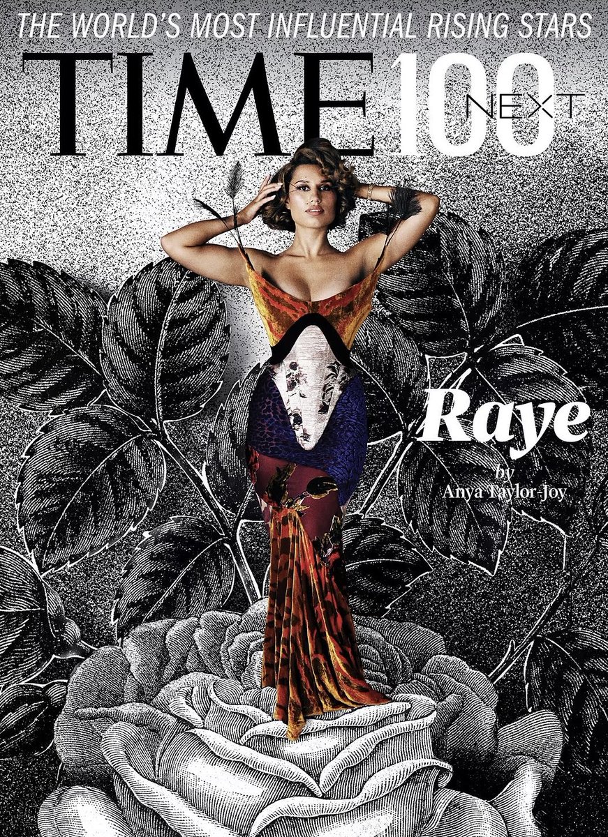rayeinfos's tweet photo. Raye graces the cover of TIME Magazine’s 100 Most Influential Rising Stars. https://t.co/6hL33BMMK6
