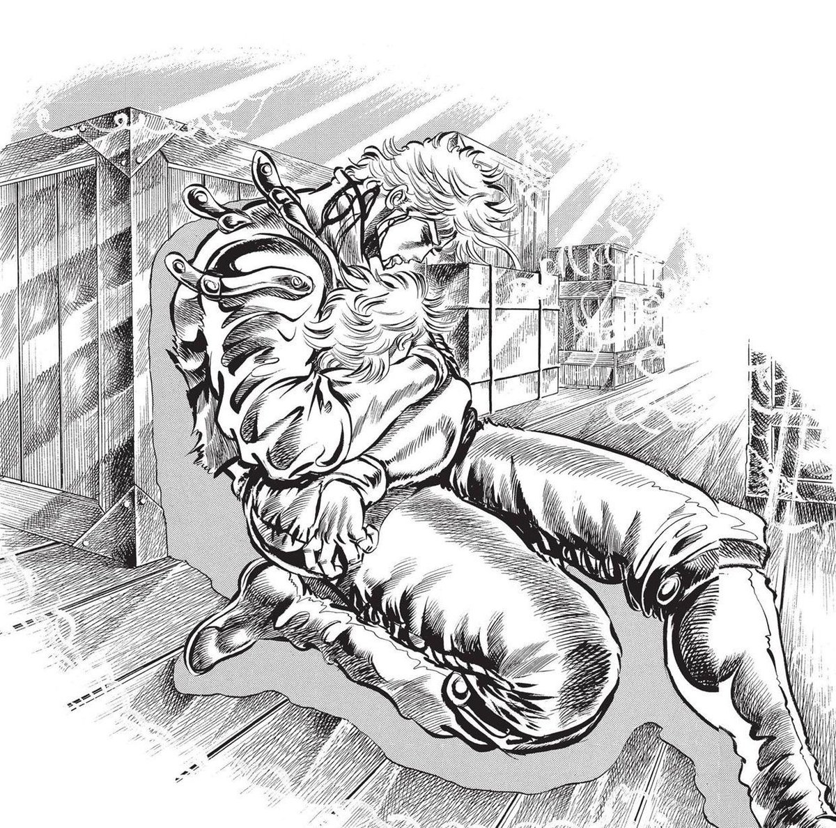 EARTHM0VERRR's tweet photo. araki is the master of story conclusions https://t.co/75BA1F93PX