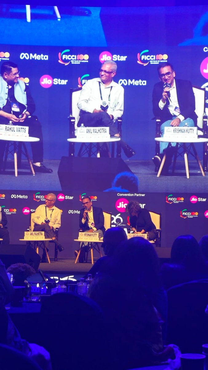 CreativeFirstIN's tweet photo. The challenge is that we've created an environment where investing in this business is not encouraged, and people on the platform and broadcasting end have chosen to step back.
- Krishnan Kutty
#FICCIFRAMES2026
@FICCIFRAMES https://t.co/AGYSmlXaey
