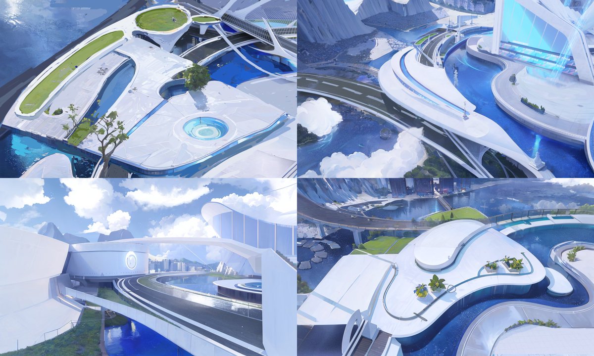 SWAGGA_Meta's tweet photo. From rough sketches to rendered reality.

SWAGGA World is taking shape — the curved rooftops, the pools, the roads winding over water are no longer just concepts. Each pass brings the vision closer to something you'll walk through.

The world is being built, piece by piece. 🏗️✨ https://t.co/AlEihUm3tA