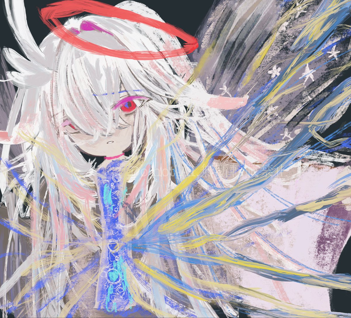 ochatoissho's tweet photo. #秋の創作クラスタフォロー祭り
#絵描きさんと繋がりたい 
フォロー慎重になるかもしれません…！すみません！不思議な絵物語の世界へようこそ🌟🌹🌌 https://t.co/o58HjNktJj