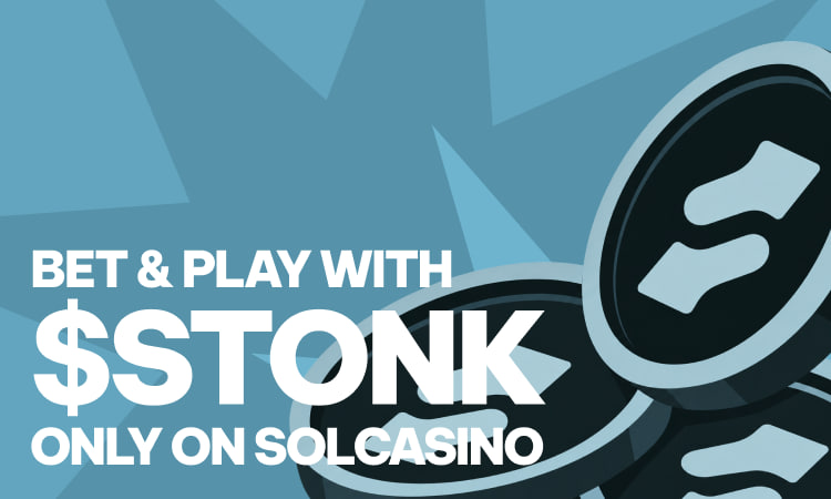solcasino's tweet photo. 🪙 STONK is now available on our platform.

Bet & Play with solana:6GmAFSYs4gk3FDao5FzzySQpPZaWsa4rUJHacpMpUNgx! 

Random interaction wins 500 solana:6GmAFSYs4gk3FDao5FzzySQpPZaWsa4rUJHacpMpUNgx tokens!