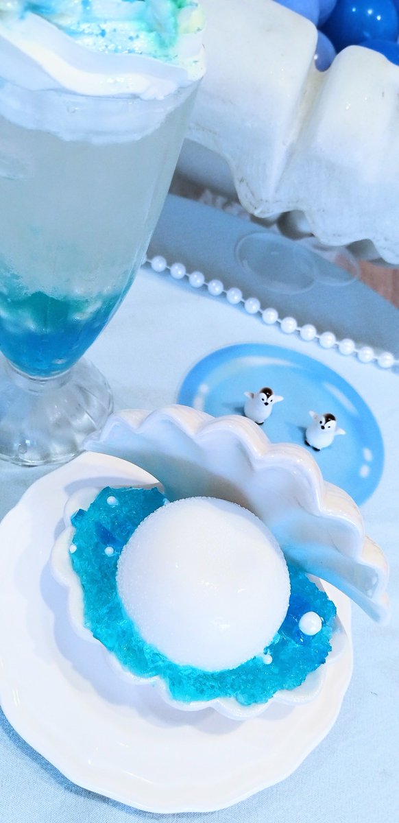 _d_Icecream_'s tweet photo. 真珠のチーズケーキ美味しかった🫧 https://t.co/VbevUVLqxc