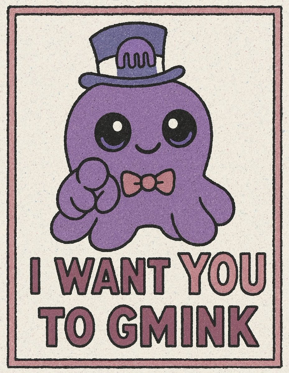 BeastTheMascot's tweet photo. @inkonchain GMink https://t.co/5yZUPLGLyX