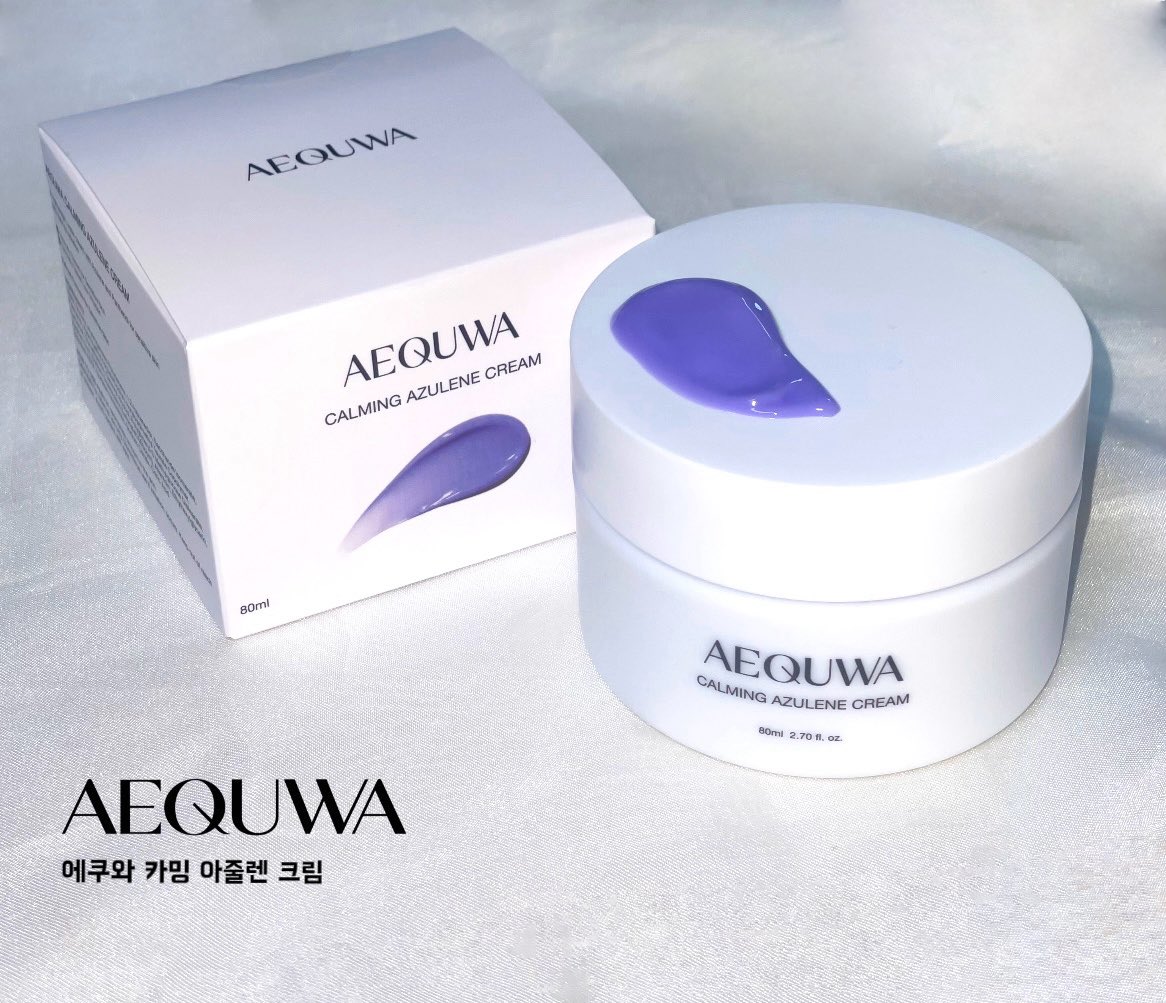 sunlijin0's tweet photo. #협찬 #RT이벤트 @aequwa 

제가 원래도 내돈내산으로 잘 쓰고 있던 에쿠와에서 아줄렌 크림이 나왔어요!!🥹💜

#RT + @aequwa 팔로우 해주신 5분께 에쿠와 아줄렌 크림을 보내드려요

평소에도 잘 쓰던 에쿠와라 크림으로 나온다길래 저도 출시 전부터 넘 기대했던 제품인데요🫶🏻
(출시전 샘플도 싹 비움)

에쿠와 아줄렌 라인에 포인트인 보라컬러와 토너, 세럼과 함께 쓰기 좋고 수분감 넘치는 무겁지 않은 제형이에요!!

타래로 ⬇️