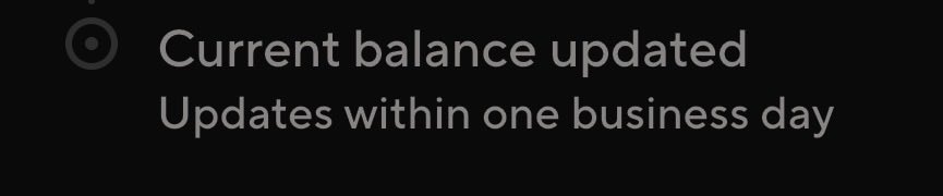 rileyproject1's tweet photo. @SoFiSupport Just for clarification… 
@anthonynoto this should be immediately for the SoFi Credit Card. Not one business day. https://t.co/dPzhN3x36k