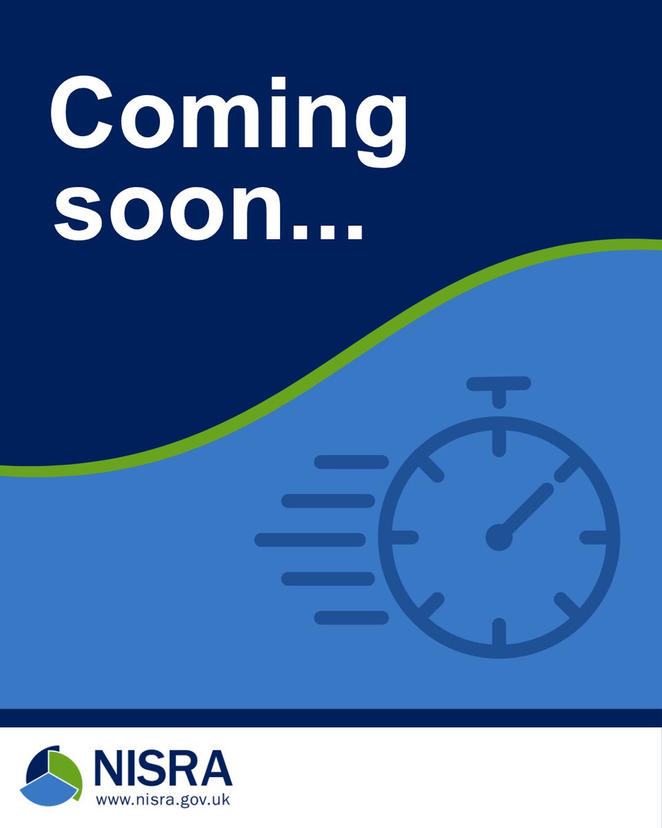 NISRA's tweet photo. 👀 Something new is coming...
A brand-new home for NISRA's data visualisations and interactive tools is on the way.
Whether you're exploring trends, comparing areas or uncovering the stories behind the data, you'll soon have a new place to start.
Keep your eyes peeled. https://t.co/mp5y5W2Jqo