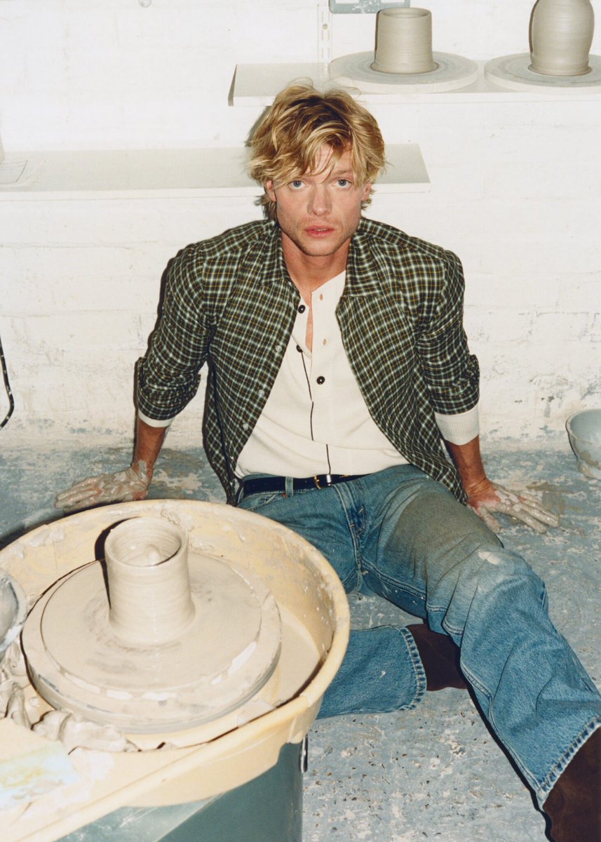FilmUpdates's tweet photo. Tom Rhys Harries photographed by Rob Tennet for Interview Magazine https://t.co/nifTh6ZAd0