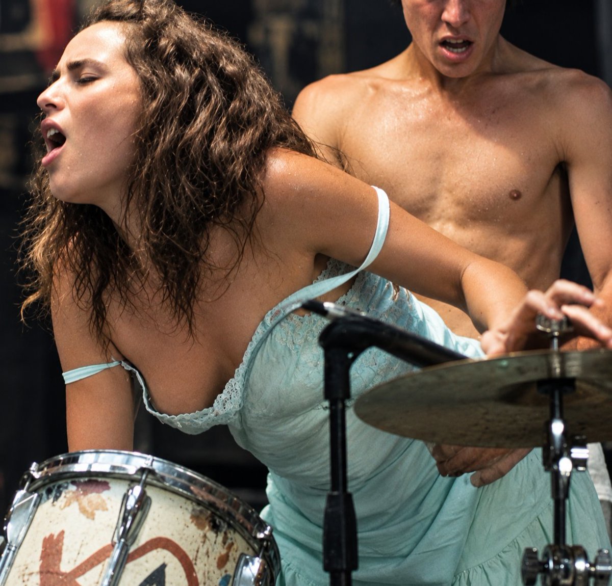 Kissik_0's tweet photo. Adria Arjona as Maria in Los Frikis. https://t.co/NxOkVFxY5b