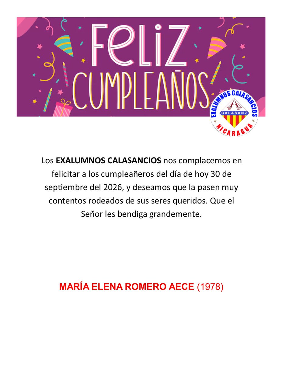 CALASANCIOS's tweet photo. #300926cumpleaños https://t.co/BVLKX18A9t
