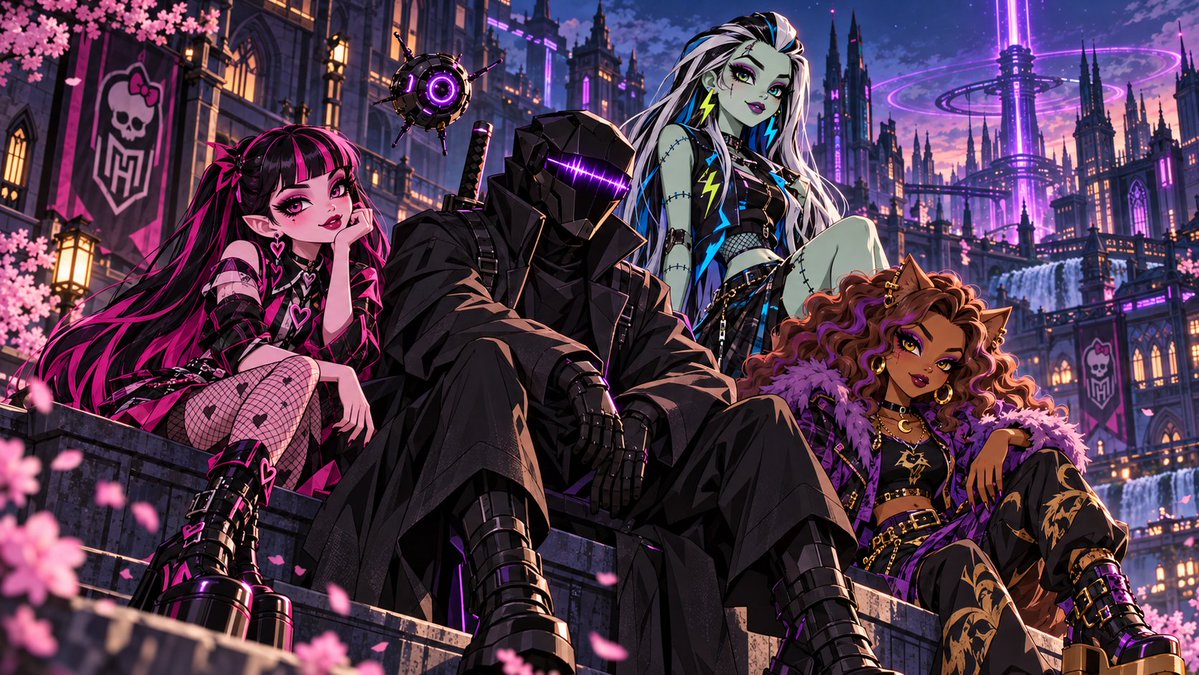 VaporEcho's tweet photo. @CliffWade @velvetina81 @_justpaisley @JasonHeatony7 @CLEETX627 Thanks for the tag.
This one involved some research! ๐
Monster High meets #Signalpunk https://t.co/UB7jWSyVn3