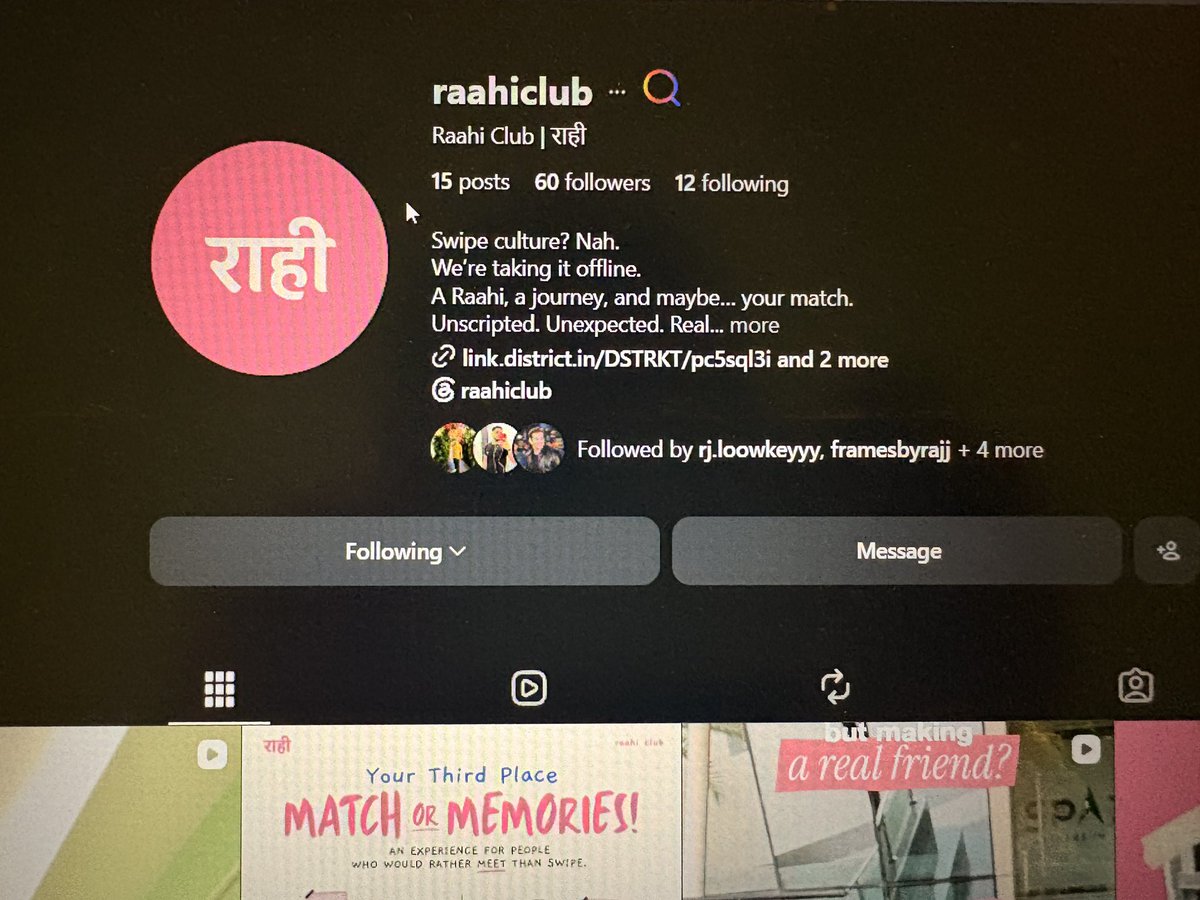 ft_Rajnish's tweet photo. Back in August, when the first two tickets for our event "Match or Memories" sold, I could not stop smiling at my phone.

Nothing beats the feeling when an idea in your head turns into real people actually paying to show up. https://t.co/nWZYZ6cJxI