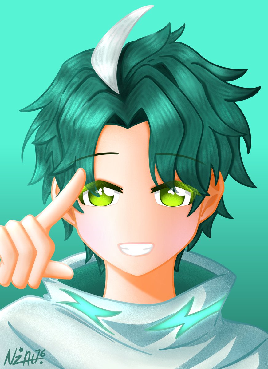 Nz_At76's tweet photo. ✨RIMBA ART✨ 

I finally able to share this. I know its out from my usual artstyle especially the head shape. That's because I followed a templated.

Also, my 2nd time drawing Rimba. I really like how I colored his hair.

#boboiboyfanart #boboiboyrimba #boboiboy https://t.co/WT2KbMqE7x